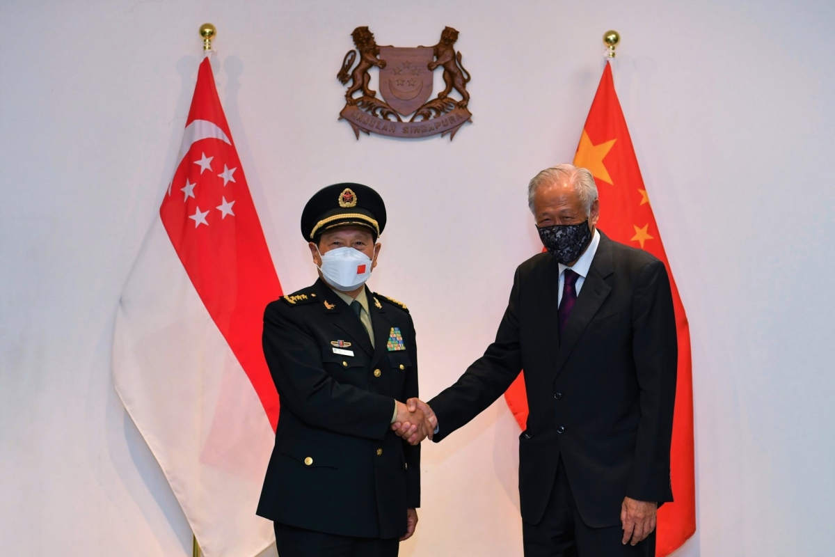 Singapore và Trung Quốc tăng cường hợp tác quốc phòng